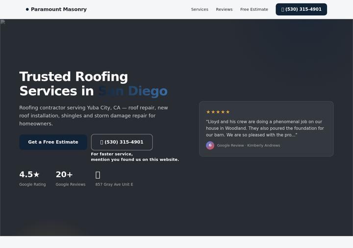 Paramount Masonry