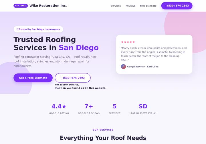 Wike Restoration Inc.